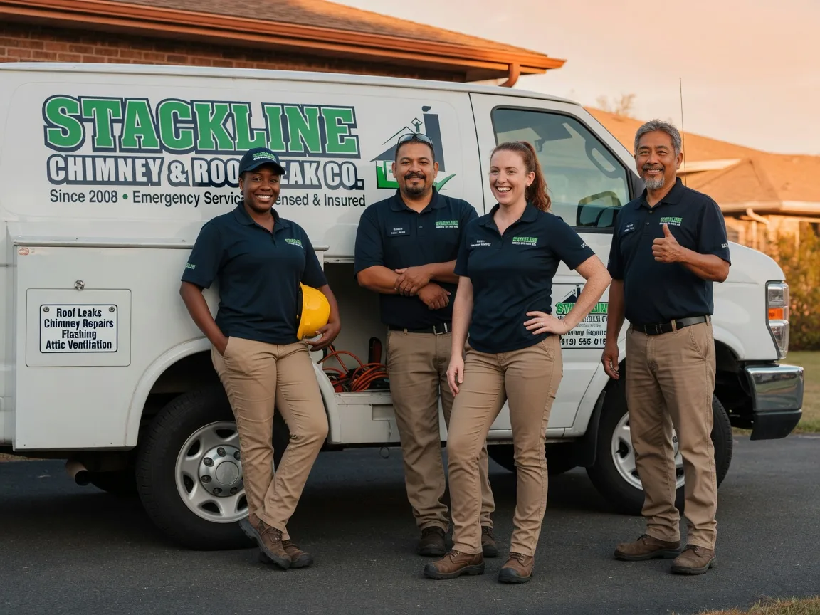 Chimney flashing repair company in Rayland, OH